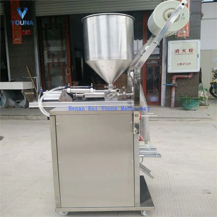 automatic 4 sides seal bag shampoo packing machine (1)